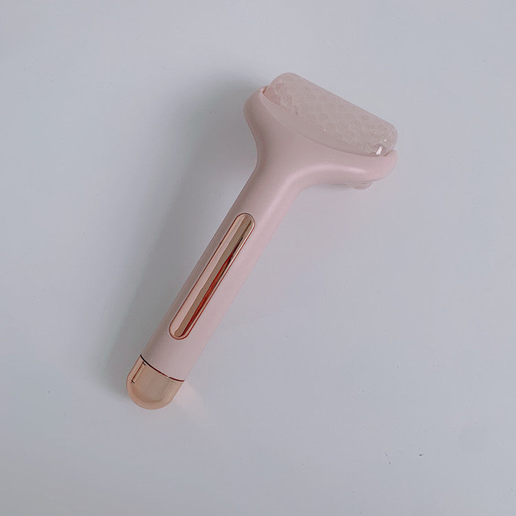 Cooling gel facial roller