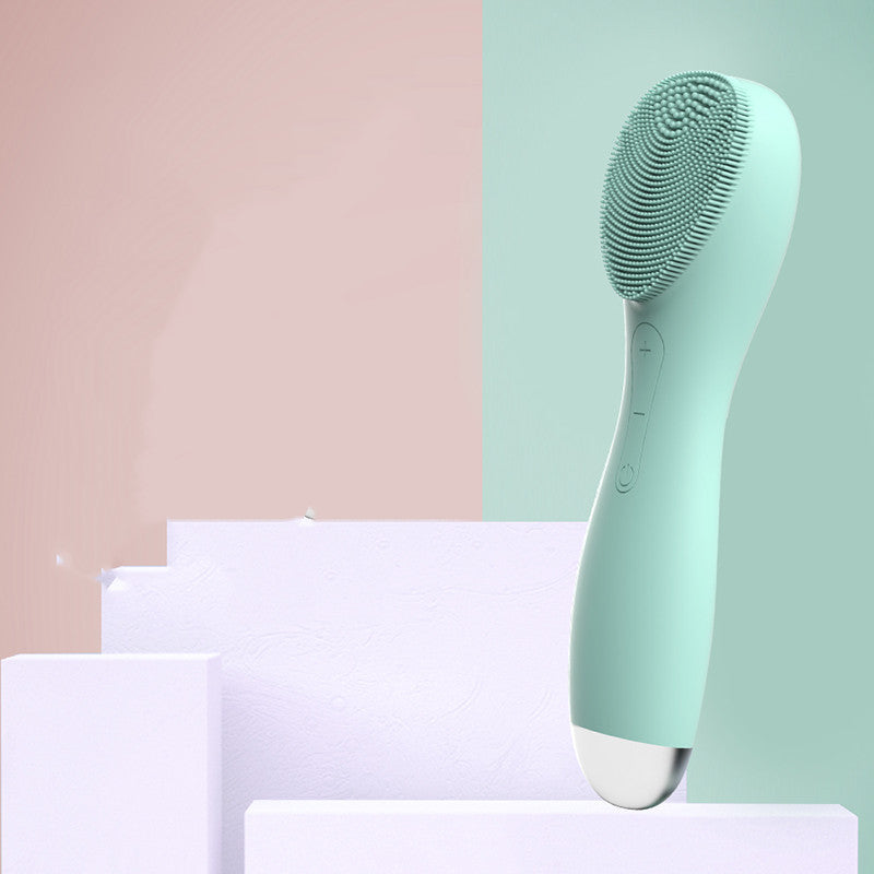 Mint brush and pink roller