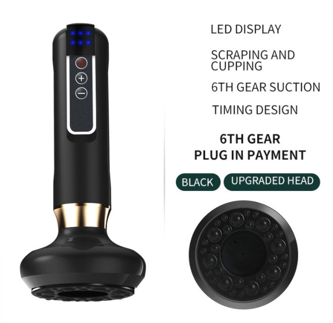 Electric body massage gadget