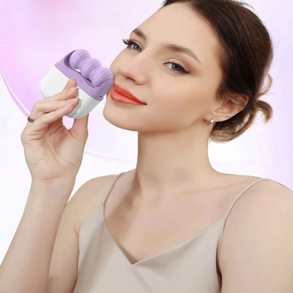 Portable beauty massage device