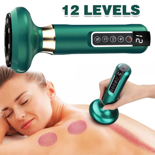 Electric cupping therapy device